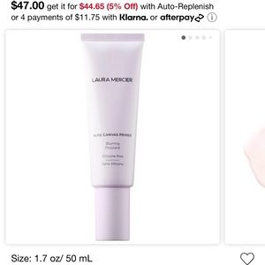 Laura Mercier Pure Canvas Primer Blurring 1.7 FL. OZ.